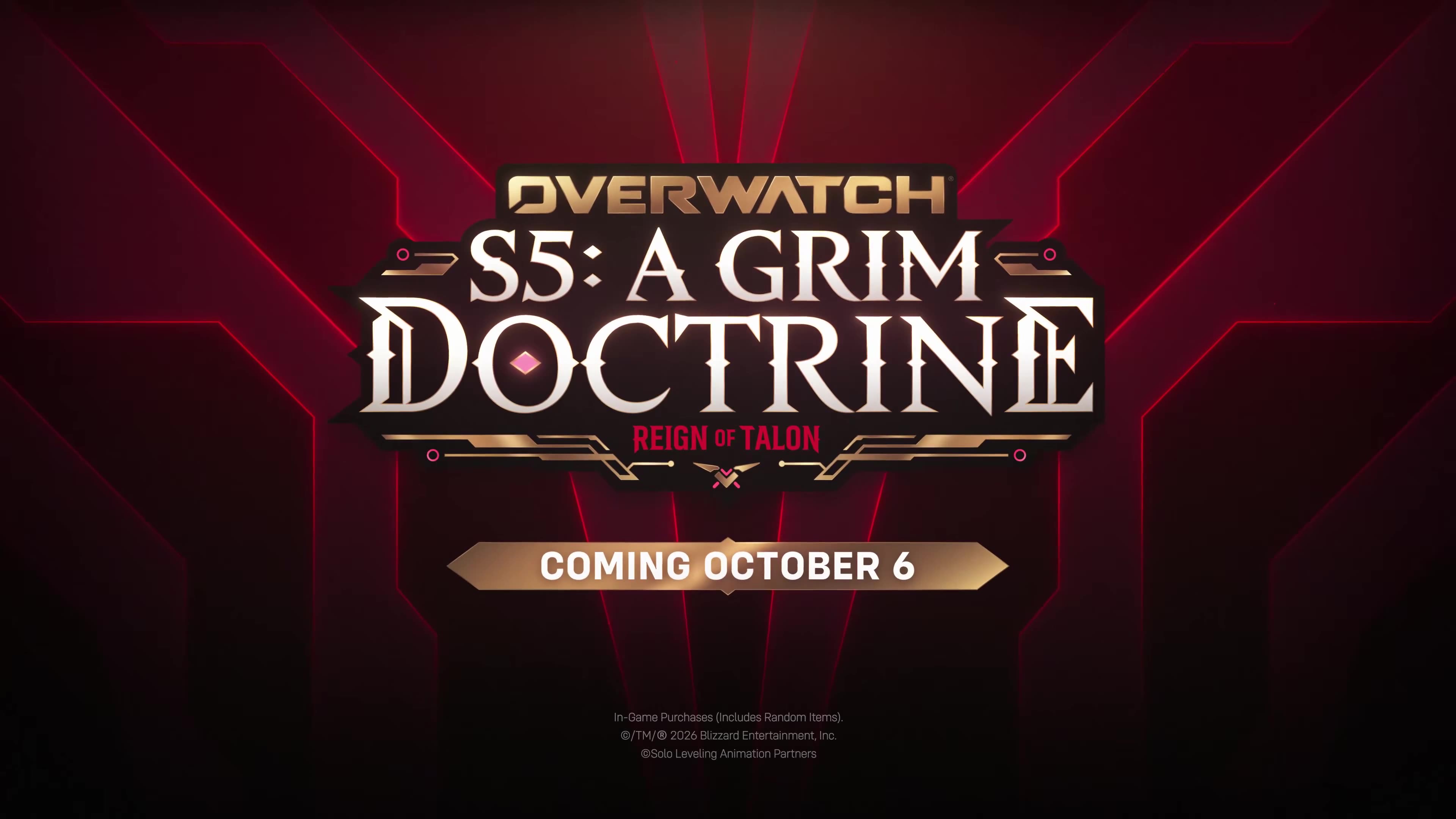 Overwatch | Season 5: A Grim Doctrine Launch Trailer