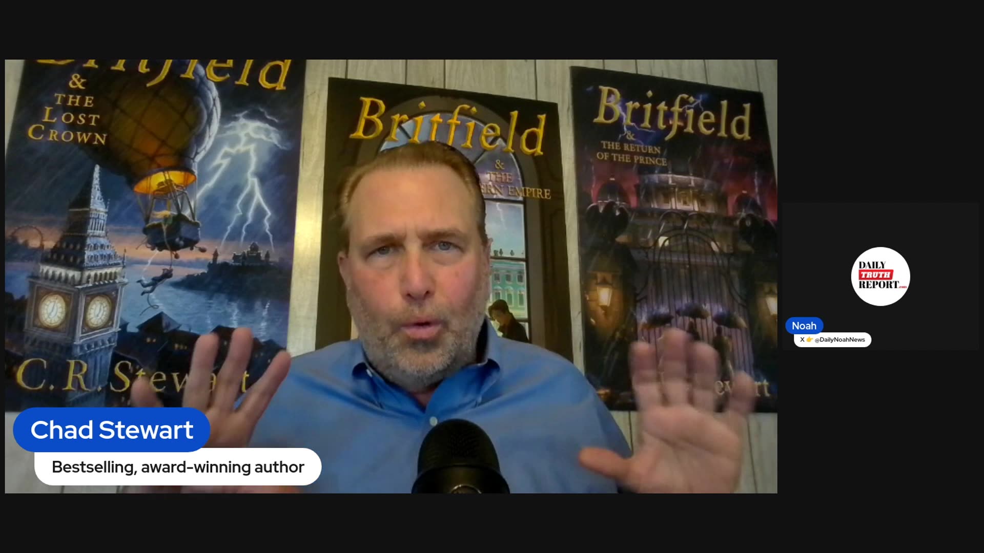 π’ C.R. Stewart REVEALS The Britfield Movie Launch (Daily Truth Report)