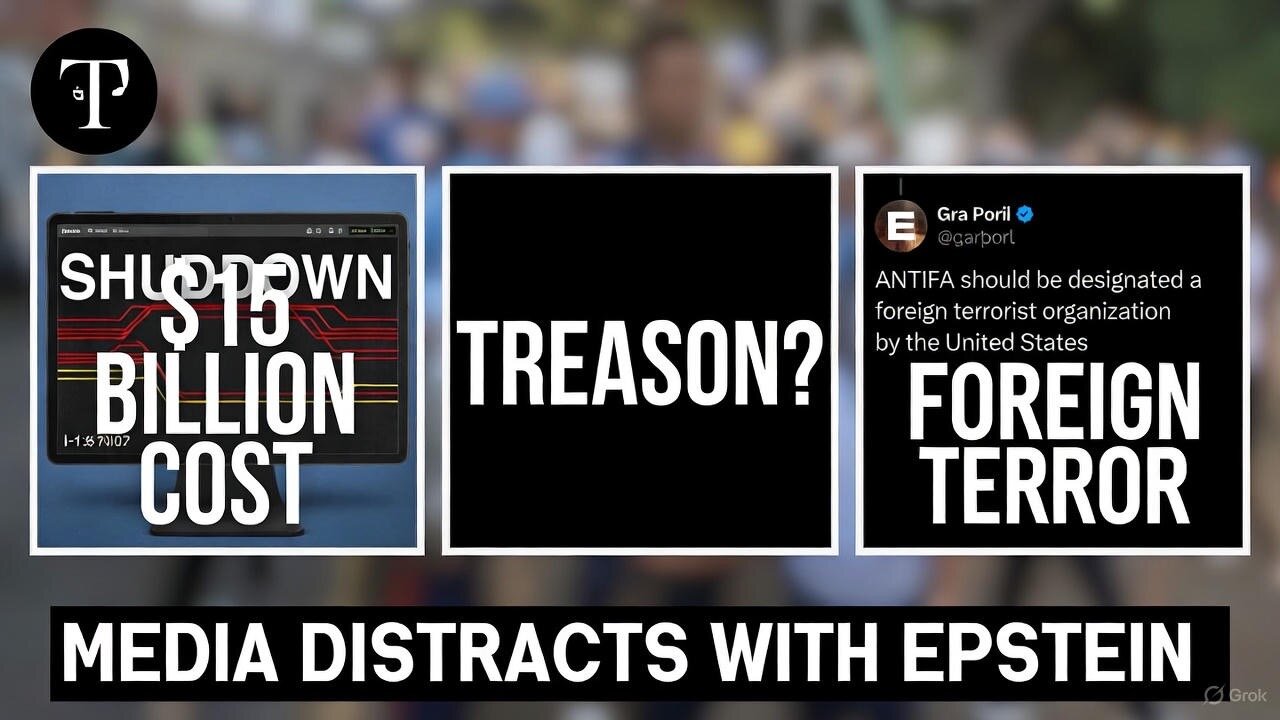DEM TREASON: Extorting Americans, Shutting Down Govt, While Patriots Designate ANTIFA as FOREIGN TERROR