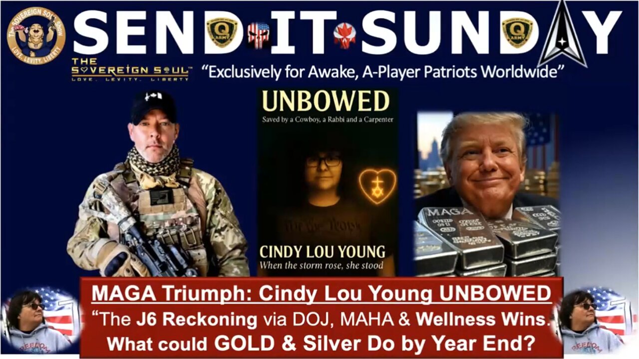 Brad Wozny BIG Intel Aug 4: MAGA Triumph! DOJs J6 Reckoning, Cindy Lou Young UNBOWED, RFK Jr MAHA