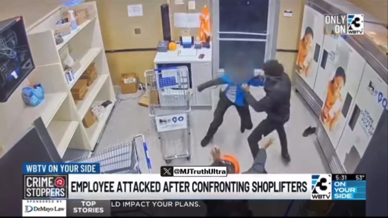 Charlotte NC Food Lion employee violently attacked by men