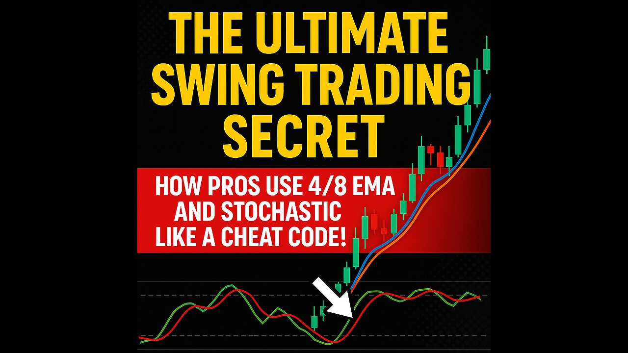 The Ultimate Swing Trading Secret: How Pros Use 4/8 EMA and Stochastic Like a Cheat Code!
