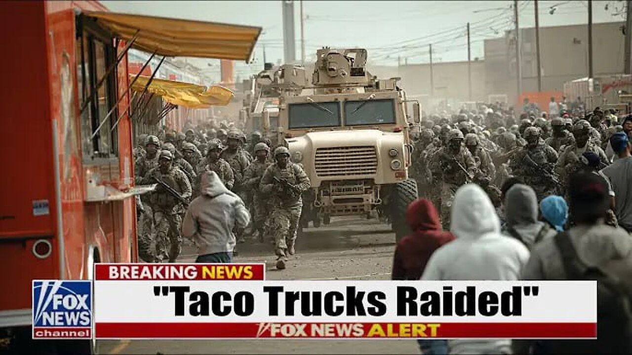 ICE Raids Taco Trucks... Deports Entire Parking Lot of Migrants