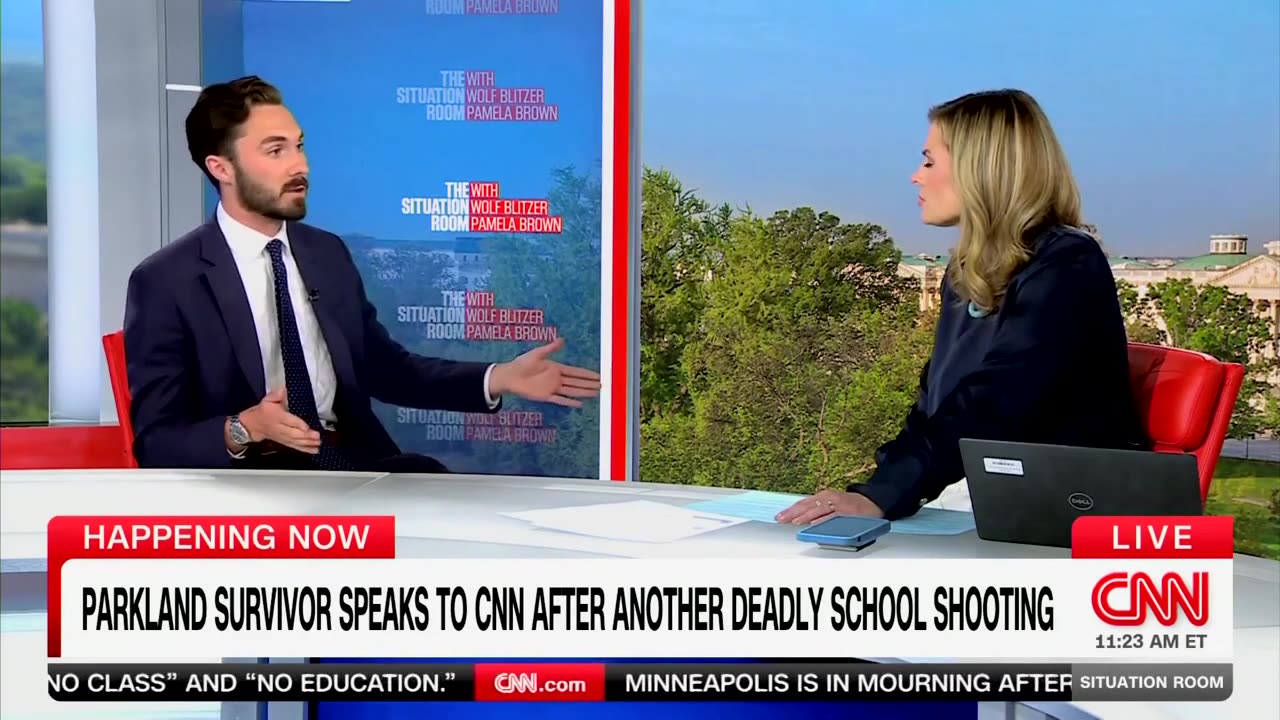 David Hogg Attempts To Sound Like Tough Guy As He Attacks Trump Over Catholic School Shooting