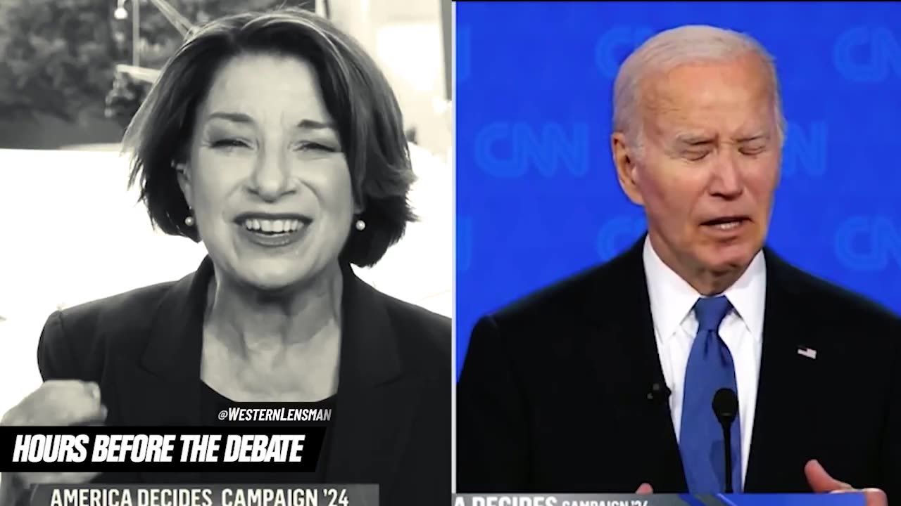 Amy Klobuchar, hours before Bidens debate with Trump: Then Biden spaces out