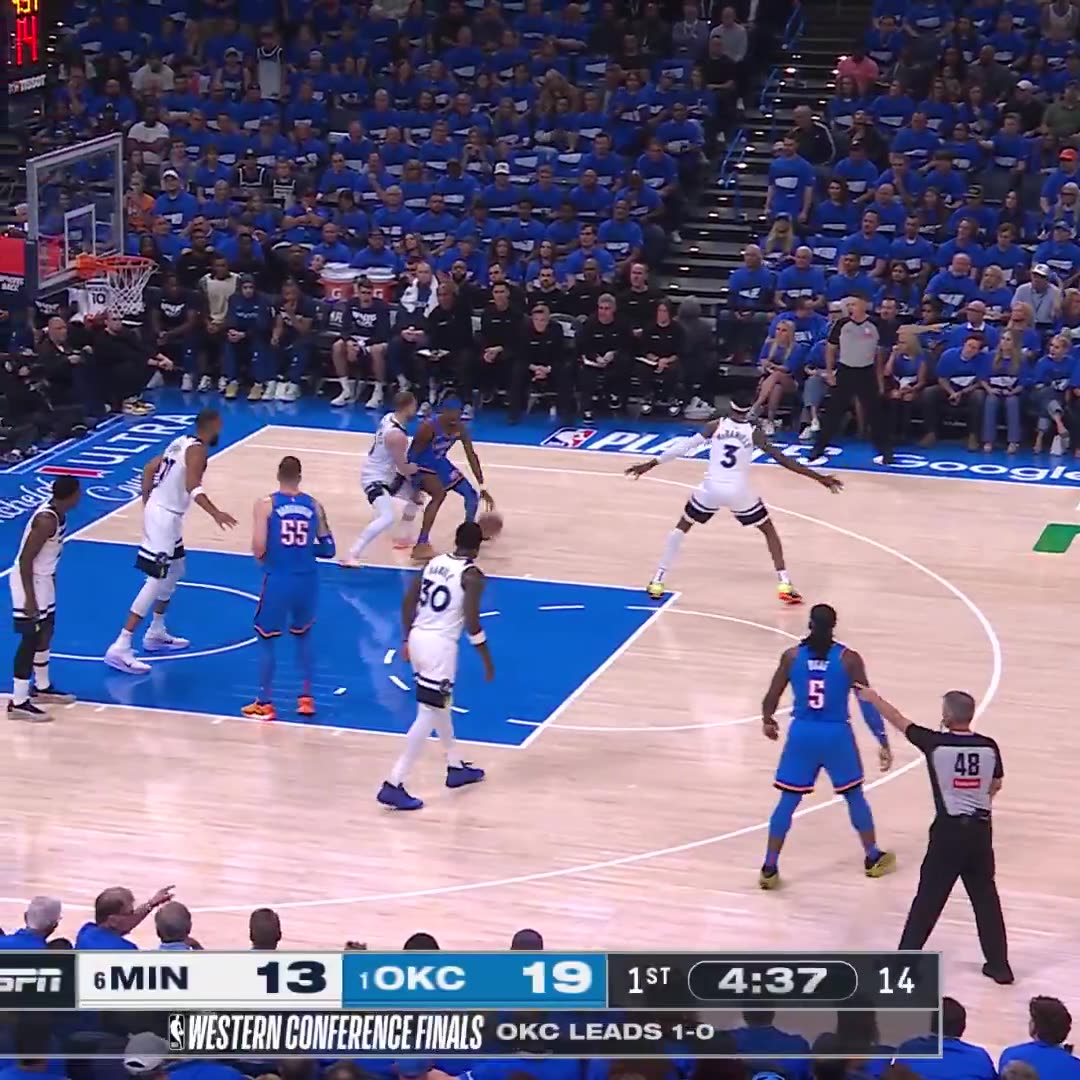 NBA - SGA goes off the window ๐ช