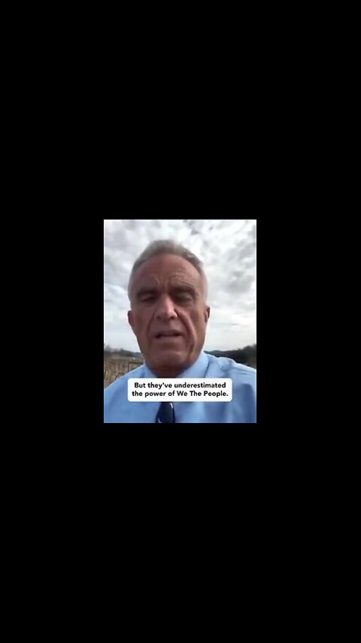 Robert F. Kennedy Jr. has pledged to stop the World Economic Forum.