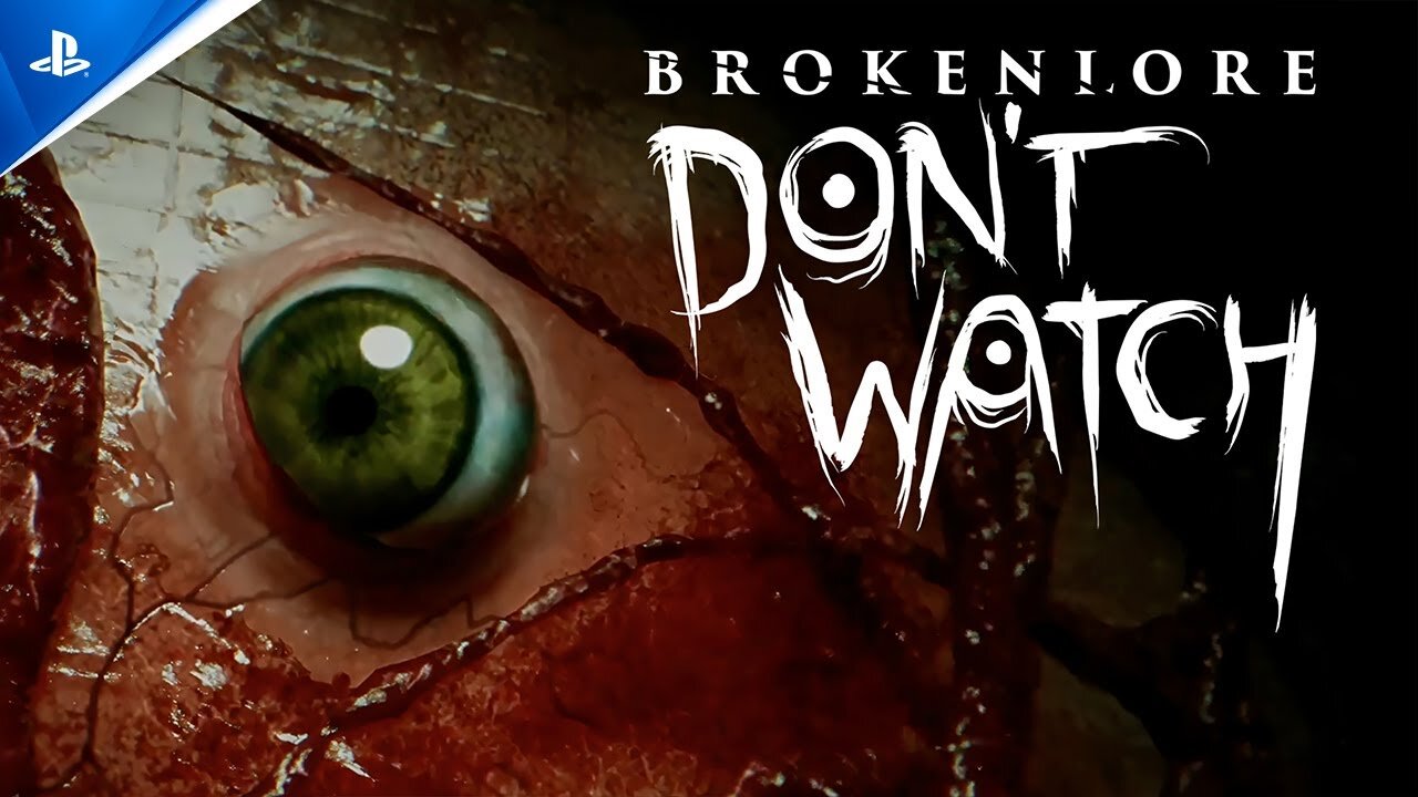 BrokenLore: Dont Watch - Release Date Trailer | PS5 & PS4 Games