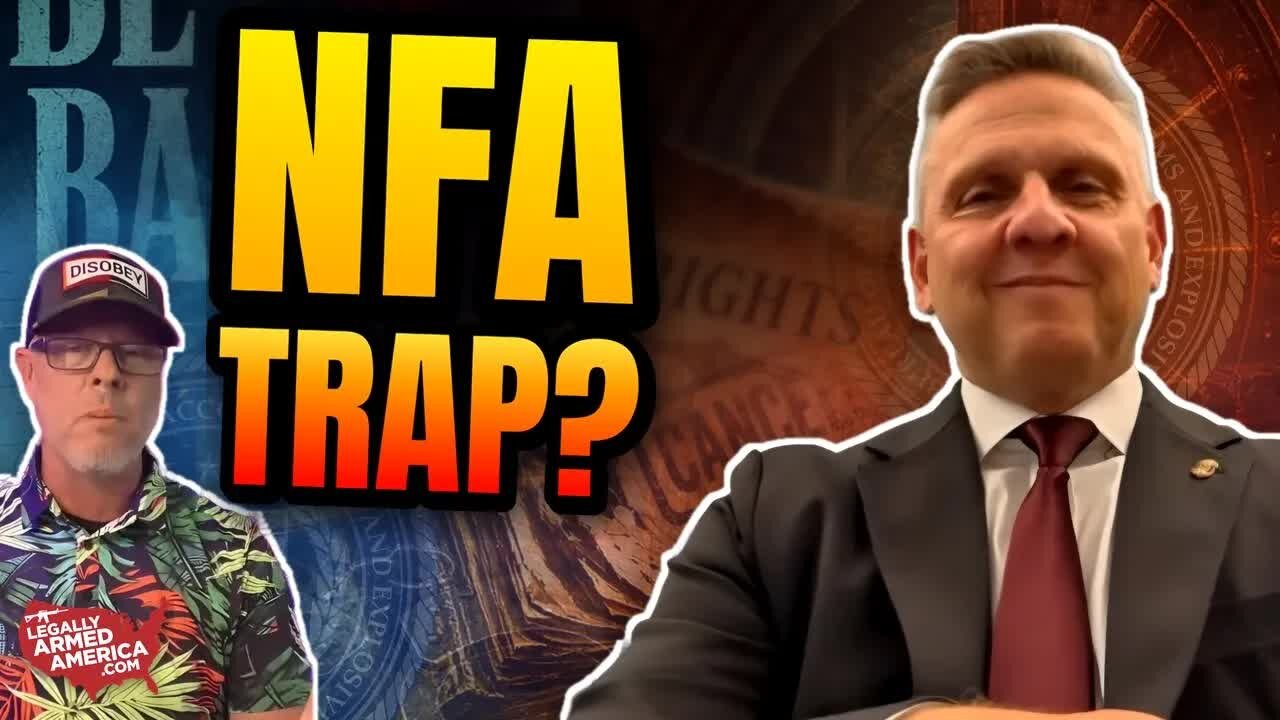 ATF Director: The NFA Registry Catch That Can Make You a Felon Later?