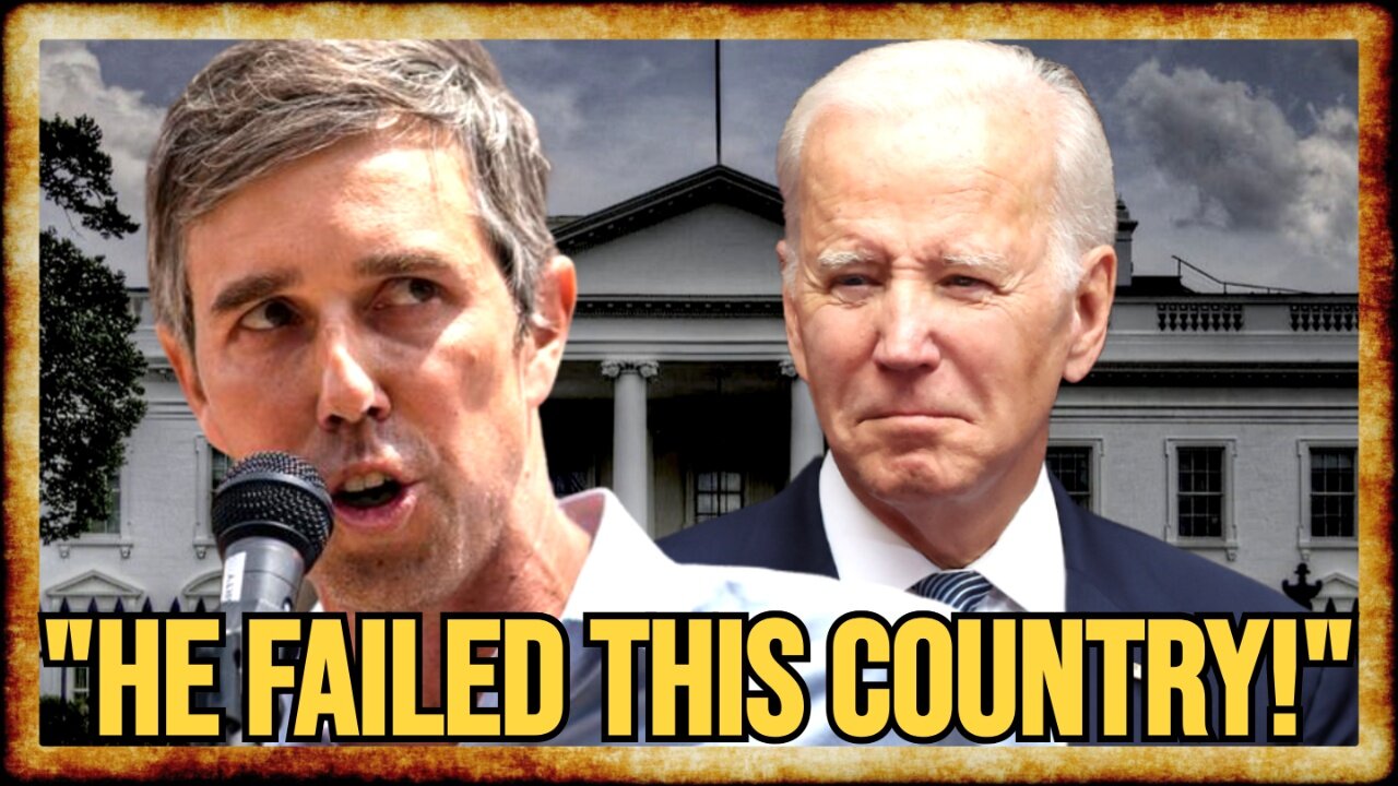 Beto ORourke RIPS BIDEN For Running Again Despite Decline