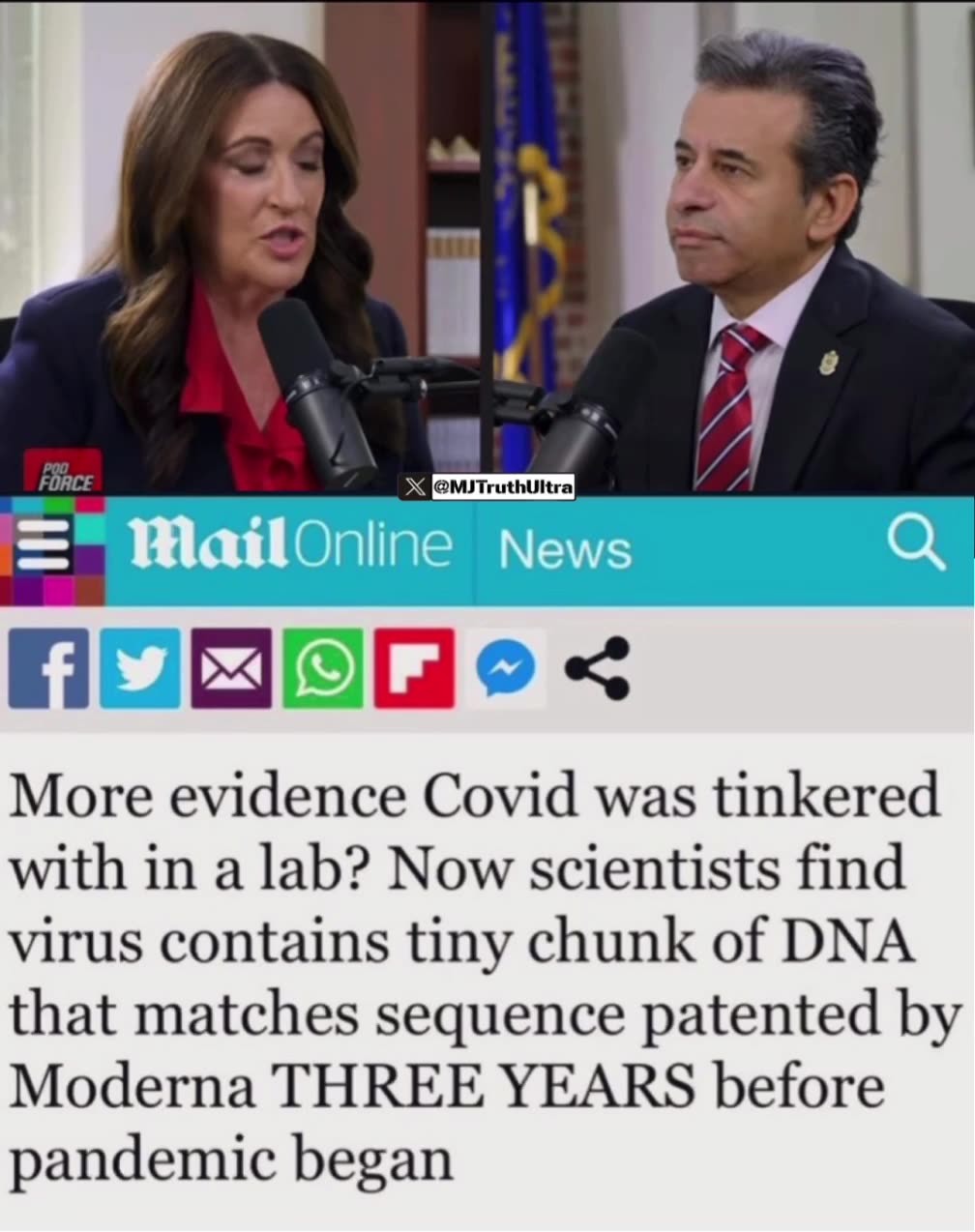 DR. FAUCI WAS INVOLVED IN MASSIVE COVERUP & CREATION OF THE PANDEMIC