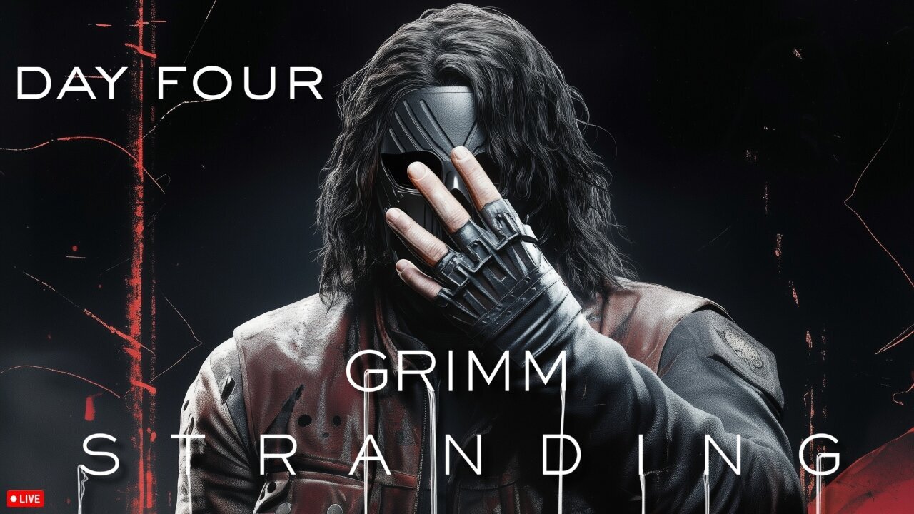 🔴LIVE • GRIMM HOLLYWOOD • GRIMM STRANDING DAY 4 • STREAM DOESNT END TIL I BEAT DEATH STRANDING