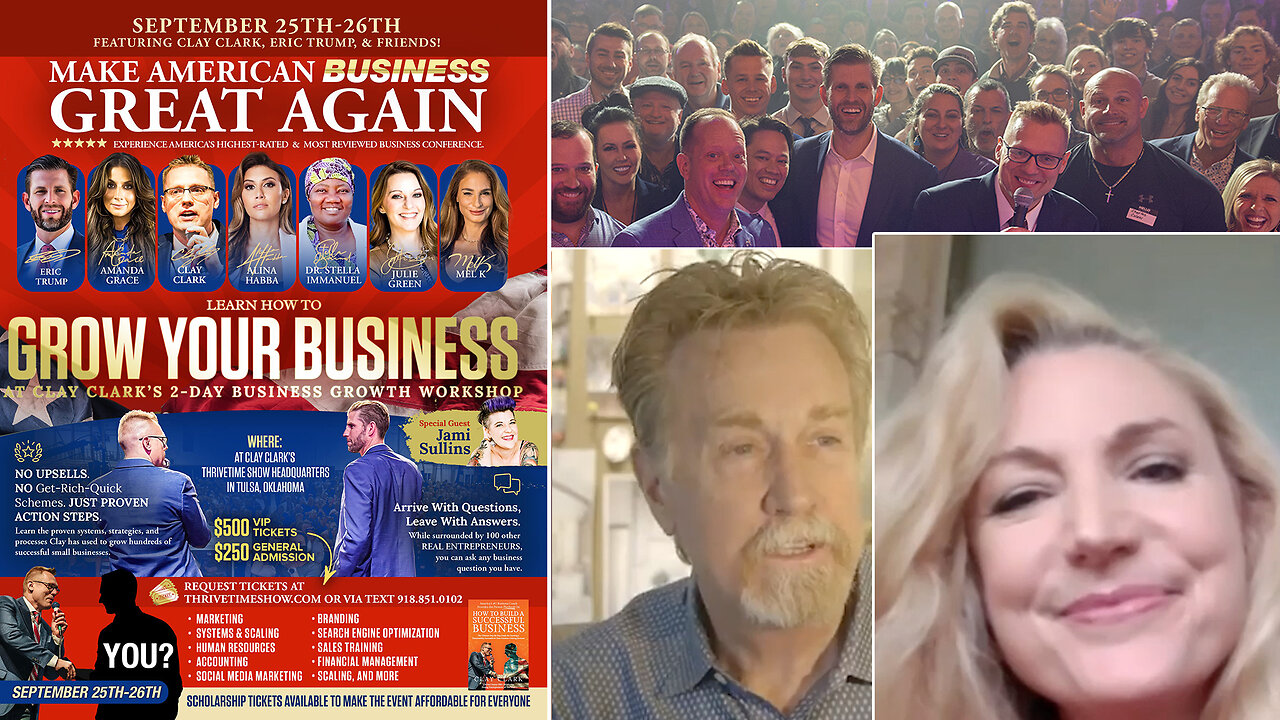Business Podcast | How to Grow a Home Building Business, Orthodontics Practice, Cleaning Service, Janitorial Service + Join Eric Trump At Clay Clarks Sept. 25-26 Business Conference | Request Tix Via Text At 918-851-0102