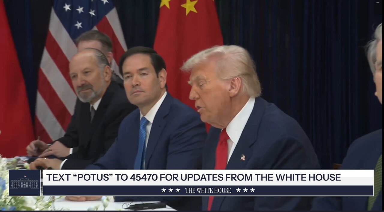 President Trump Participates in a Bilateral Meeting with President Xi