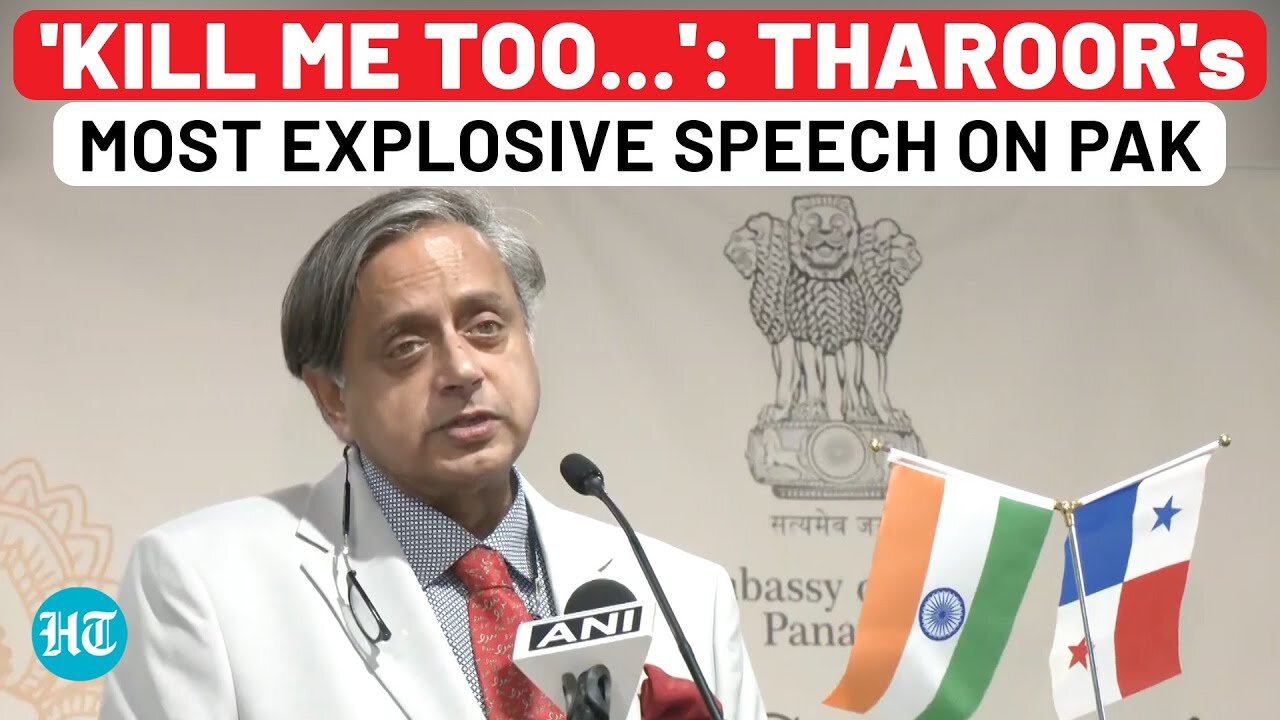 Full Speech: Shashi Tharoors Most Fiery Address In US Backyard On Pakistan- Kill Me Too…| Sindoor