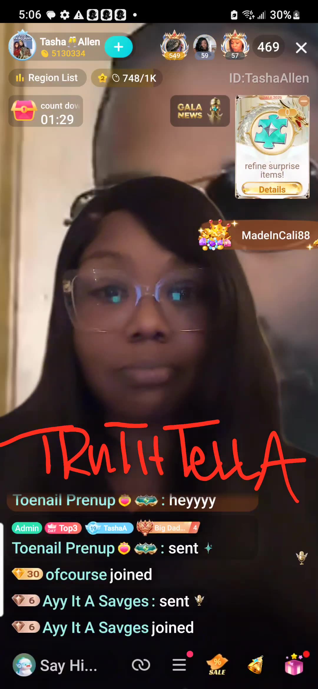 TASHA ALLEN ON HAITIVOODOOKING HEAD PT. 1