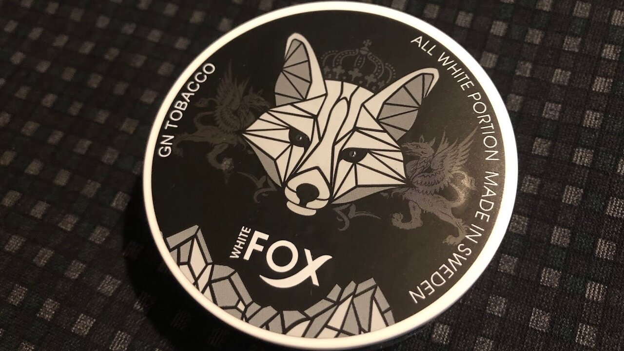 White Fox (Black Edition) Nicotine Pouches