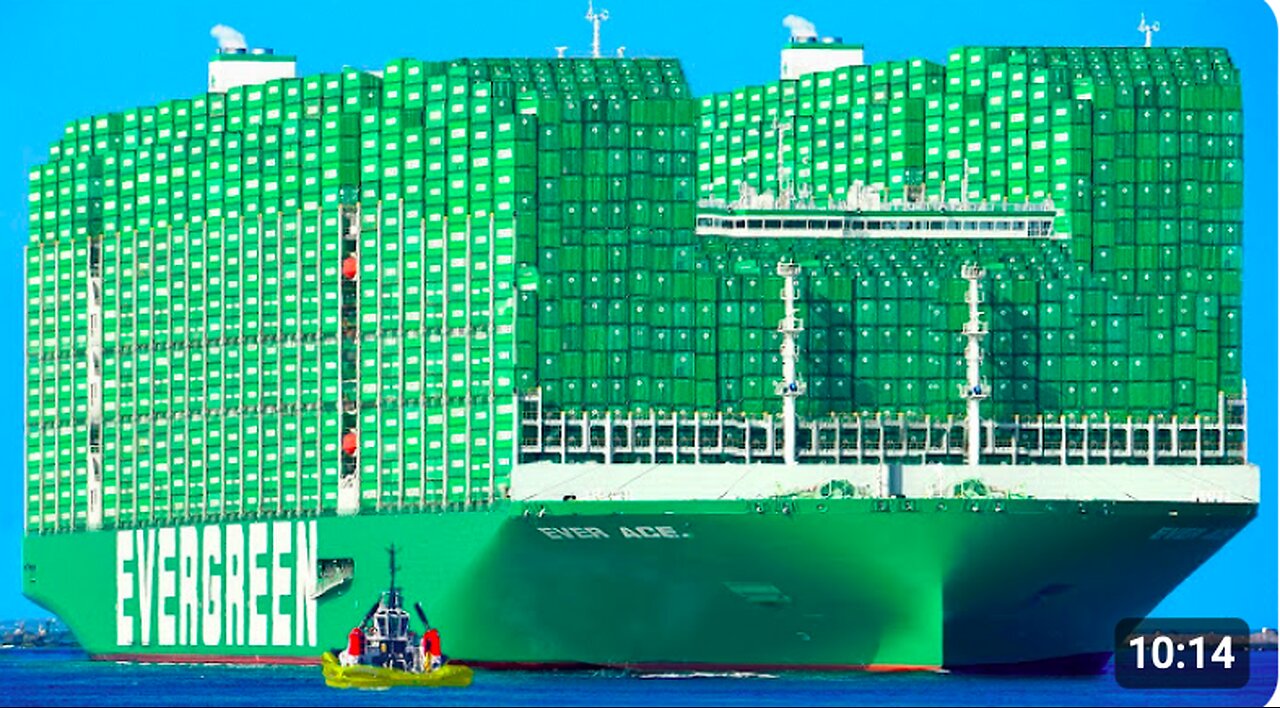 Inside the Worlds Biggest Container Ship Ever Built