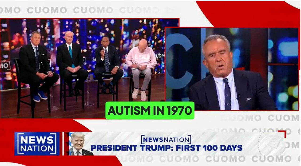“We’ve had 4 measles deaths... in 20 years - 100,000 autism cases a year. - RFK JR (4/30/25)