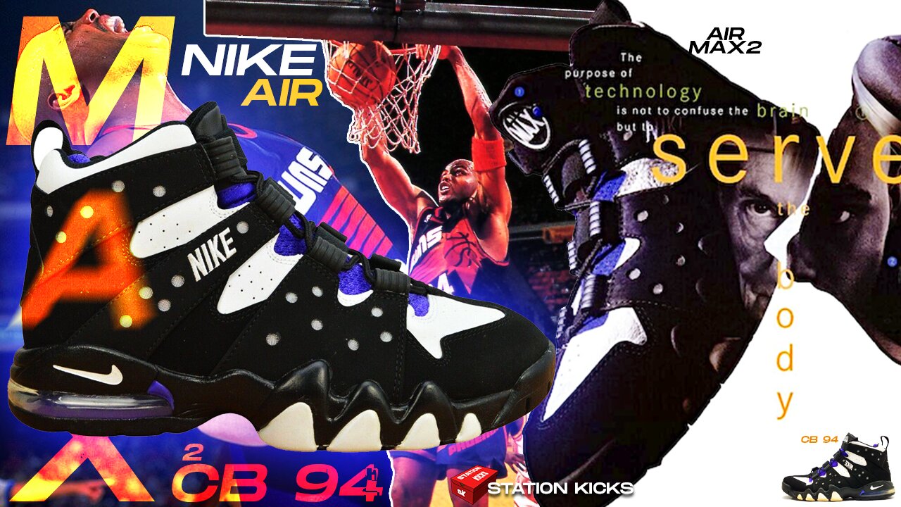 CHARLES BARKLEYS LEGENDARY NIKE AIR MAX2 CB 94 BLACK PURPLE ARE BACK🔥