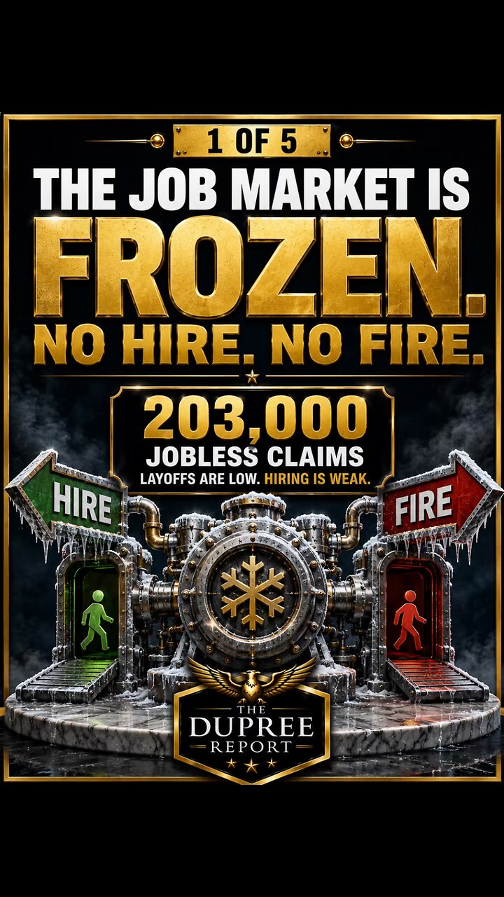 The Job Market Isn’t Crashing — It’s Frozen thumbnail