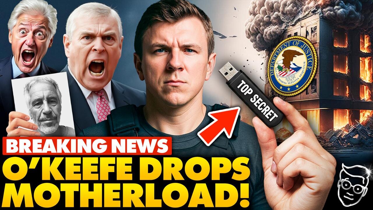🚨James OKeefe Stuns World: Drops Epstein Video EVIDENCE Incriminating Most Powerful Family on Earth