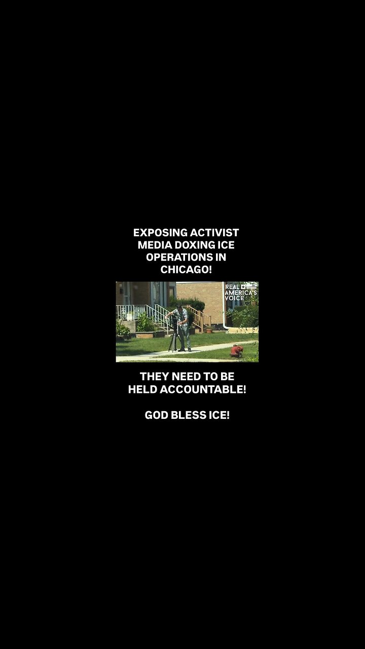 WGN News 9 + more left wing activist media doxing ICE OP, Colluding w/ Pro Hamas Chicago Activist ~ w/ Ben Bergquam