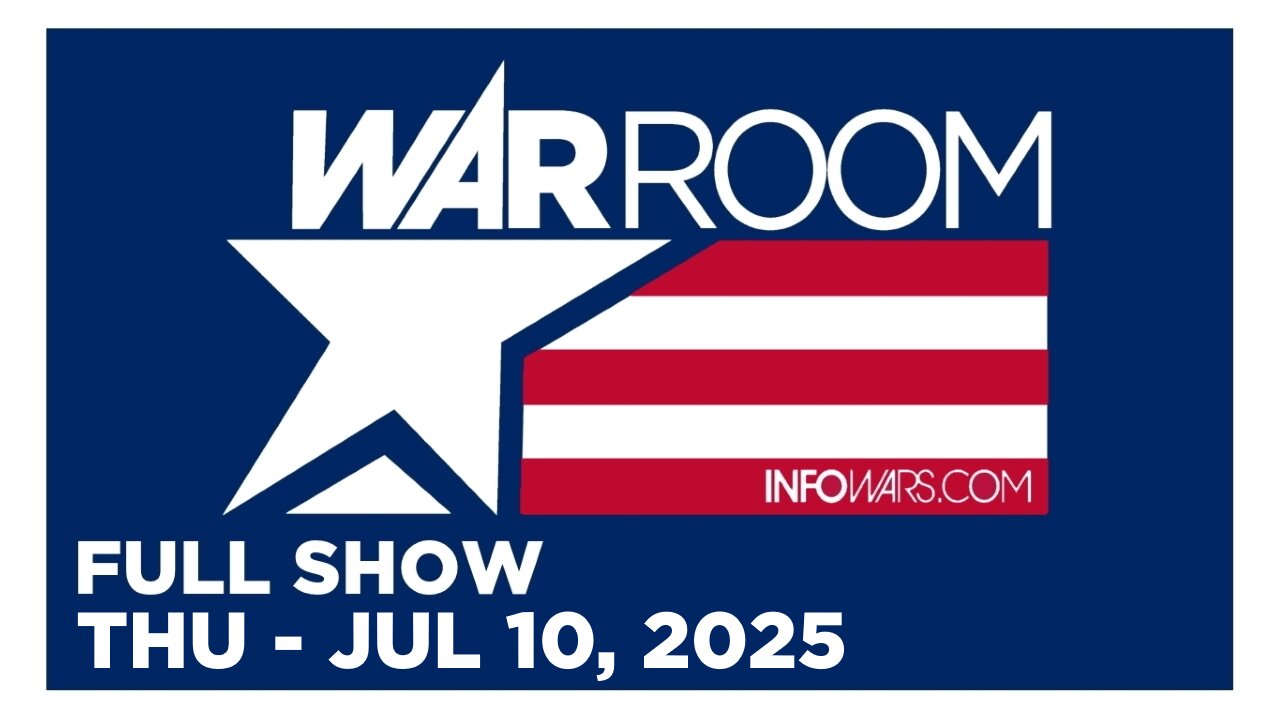 WAR ROOM [FULL] Thursday 7/10/25 • Trump Admin Launches Investigation Into Russiagate Masterminds