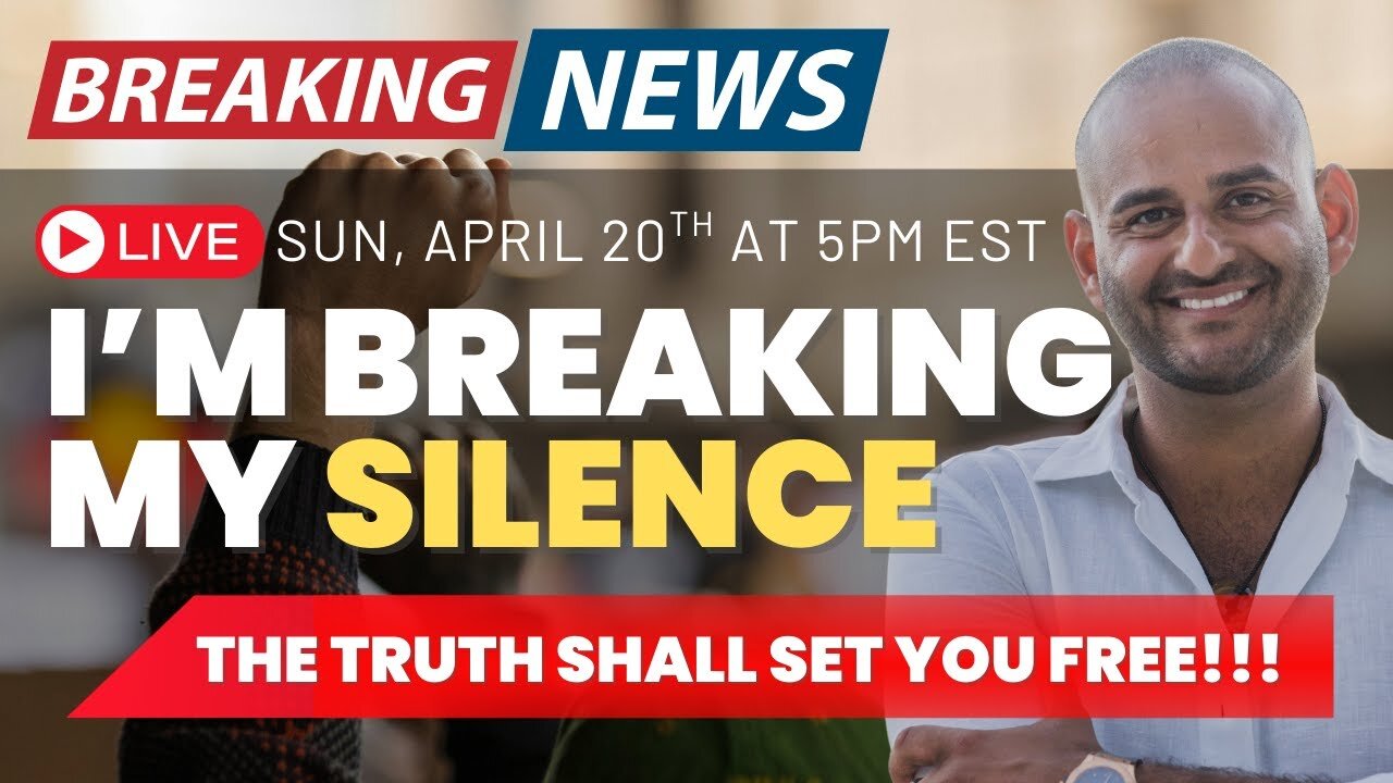 BREAKING NEWS: Im Breaking My SILENCE | The TRUTH Shall Set You Free!