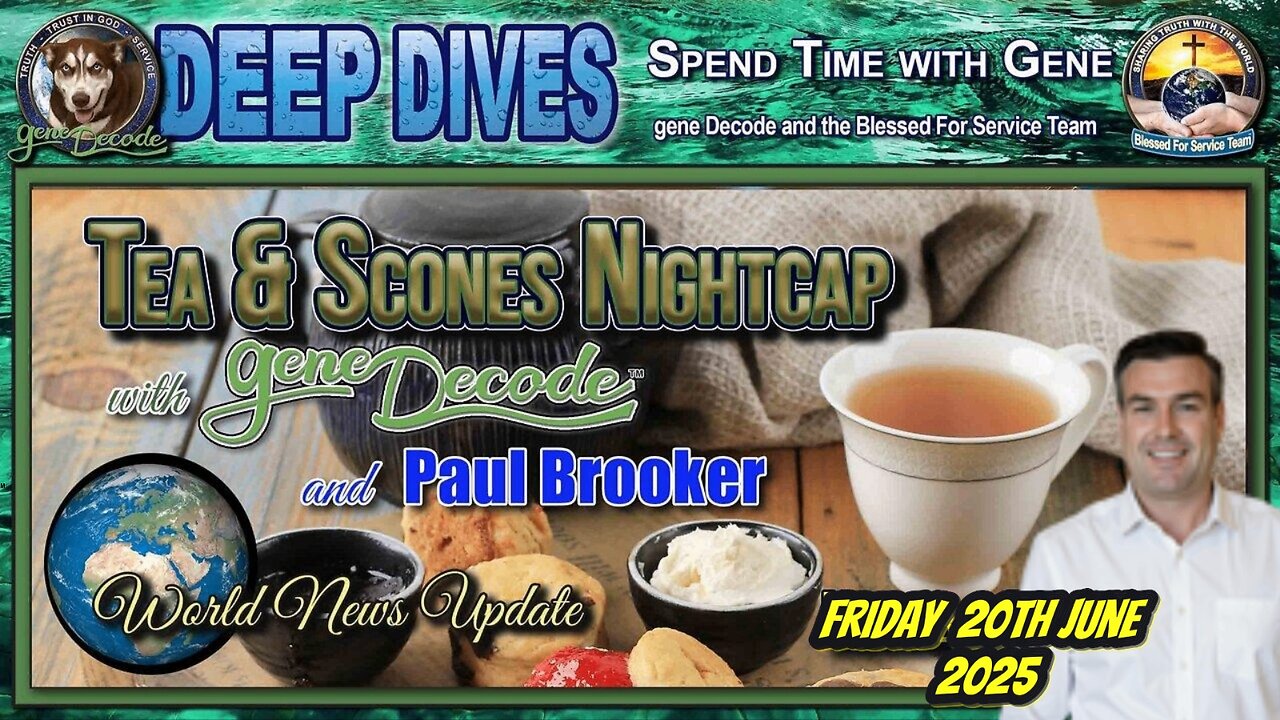 TEA & SCONES WITH GENE DECODE & PAUL BROOKER