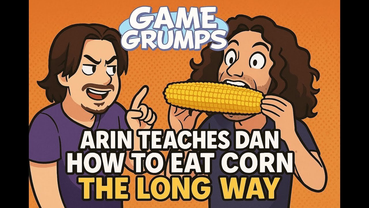 Arin Teaches Dan How to Eat Corn the Long Way: The Best Game Grumps Moments Throughout History