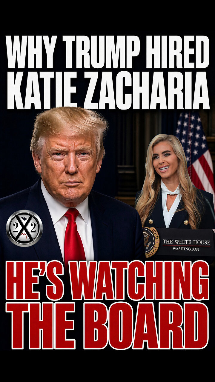 Why Trump Hired Katie Zacharia, He's Watching The Board thumbnail
