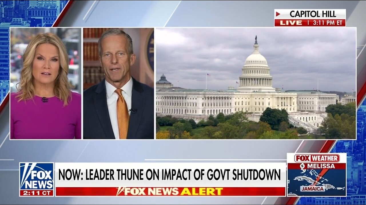 Sen Thune: Were Going Around Schumer To Negotiate Opening Up Govt