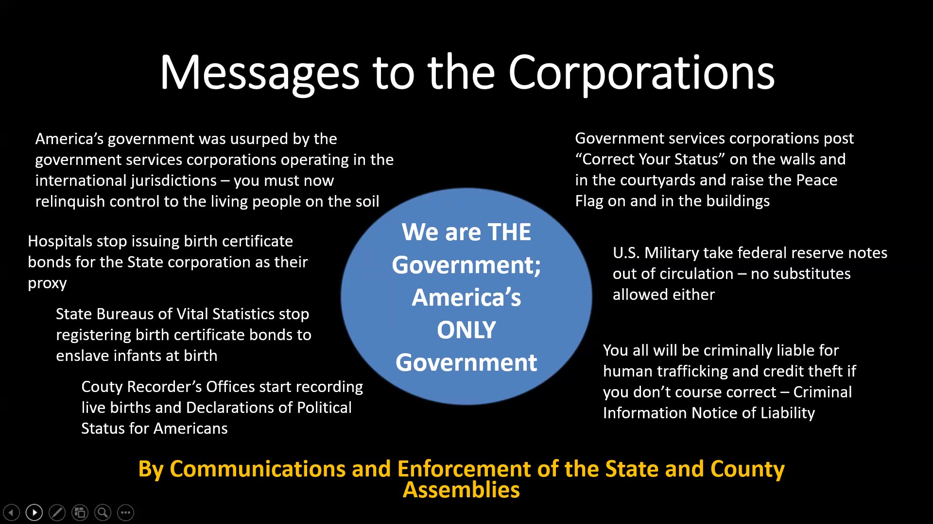 We Are The Government-Resurgence Project