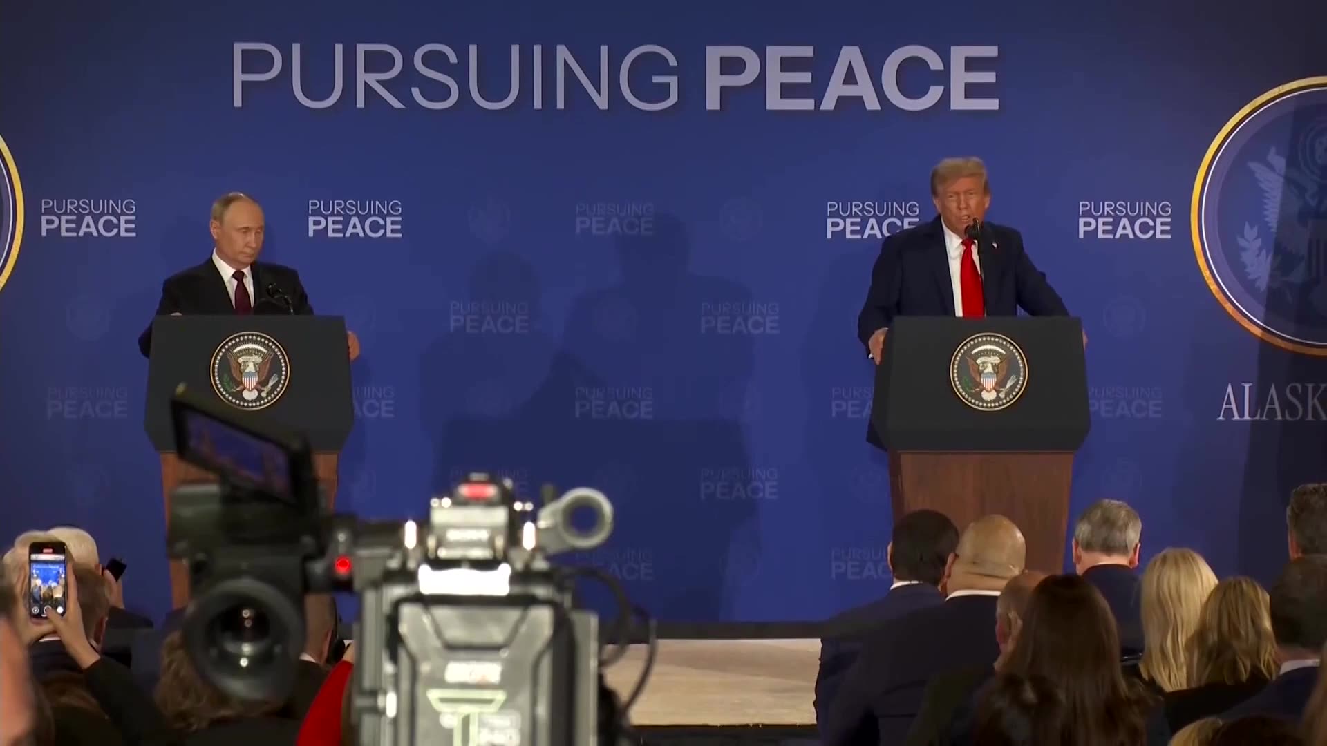 Trump says he and Putin didnt get there on Ukraine deal