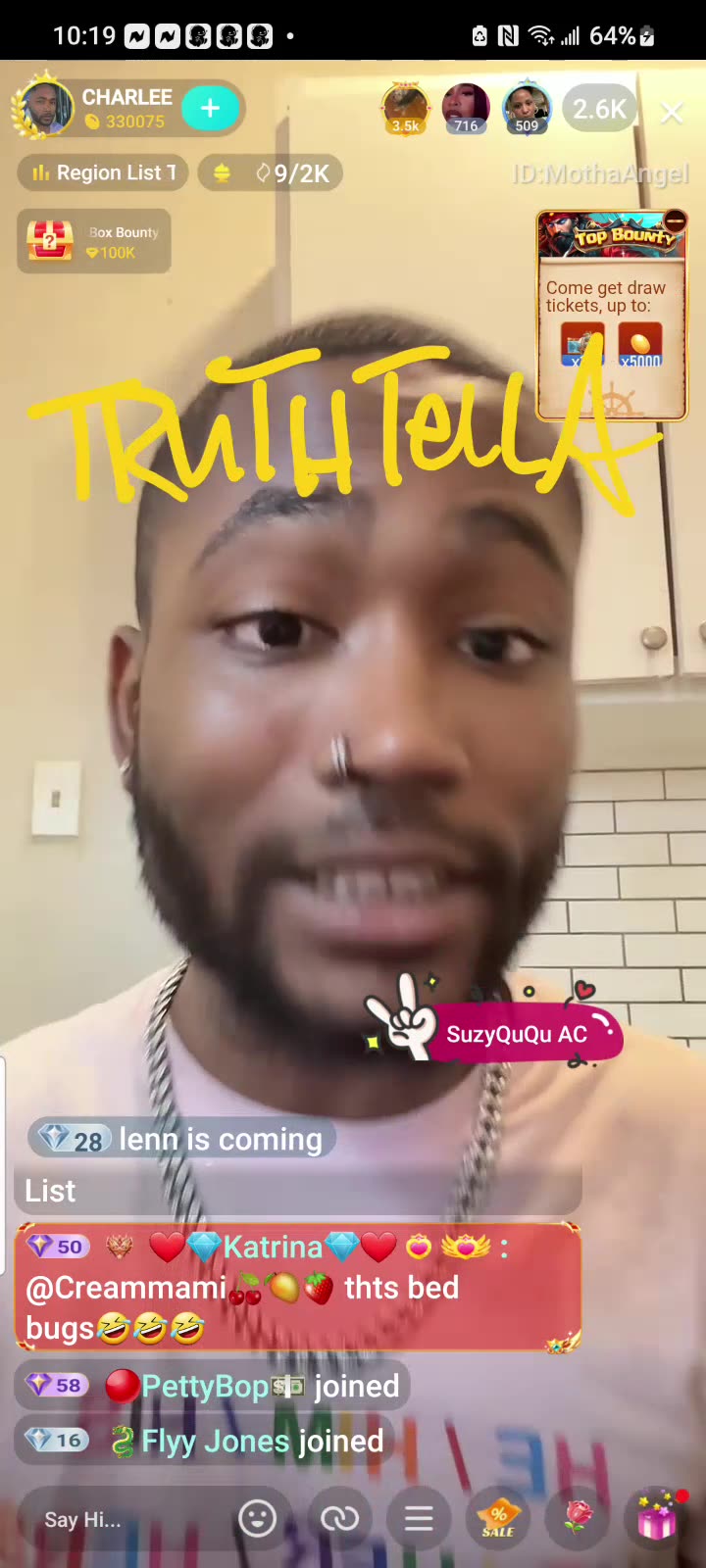 CHARLI GOING IN ON IAMSTORM & VINCI TATTED