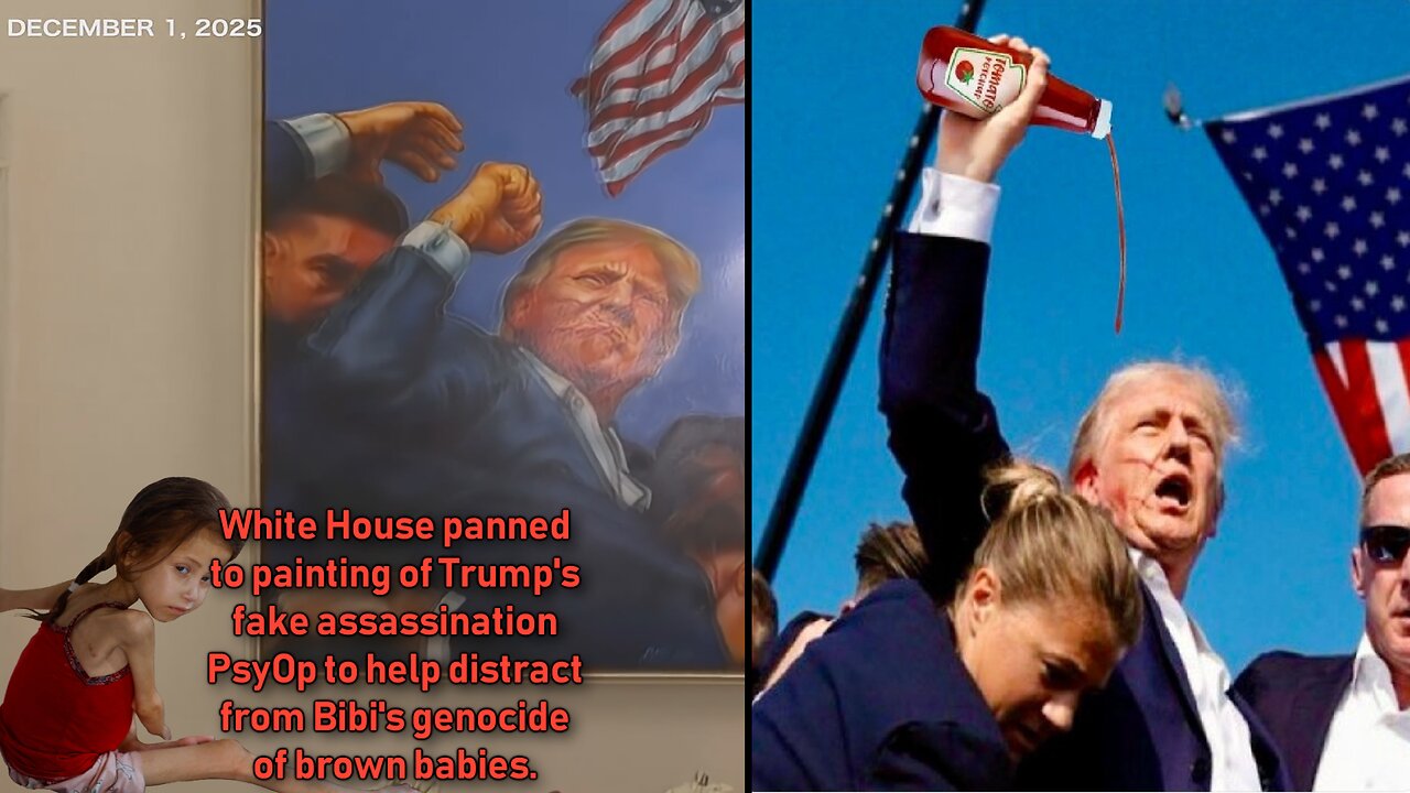 White House Revealed Painting of Trumps Assassination