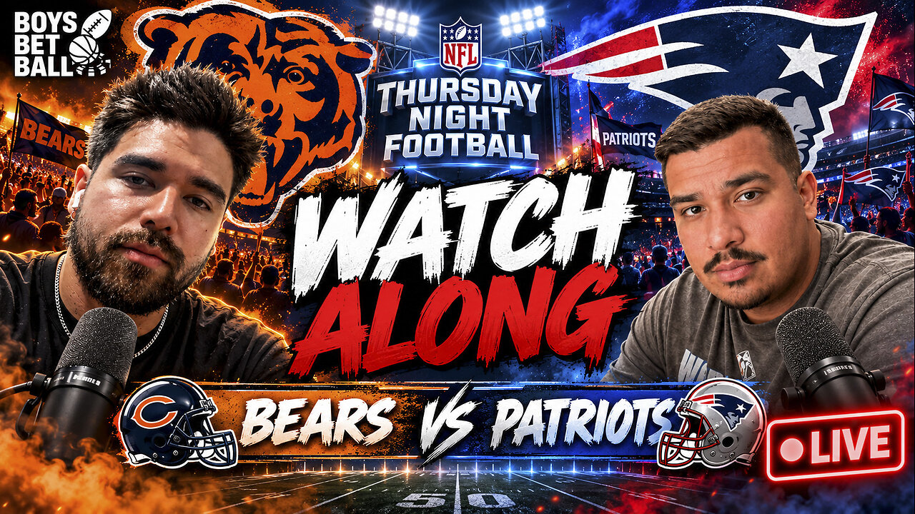 Chicago Bears vs New England Patriots | TNF Watch Along