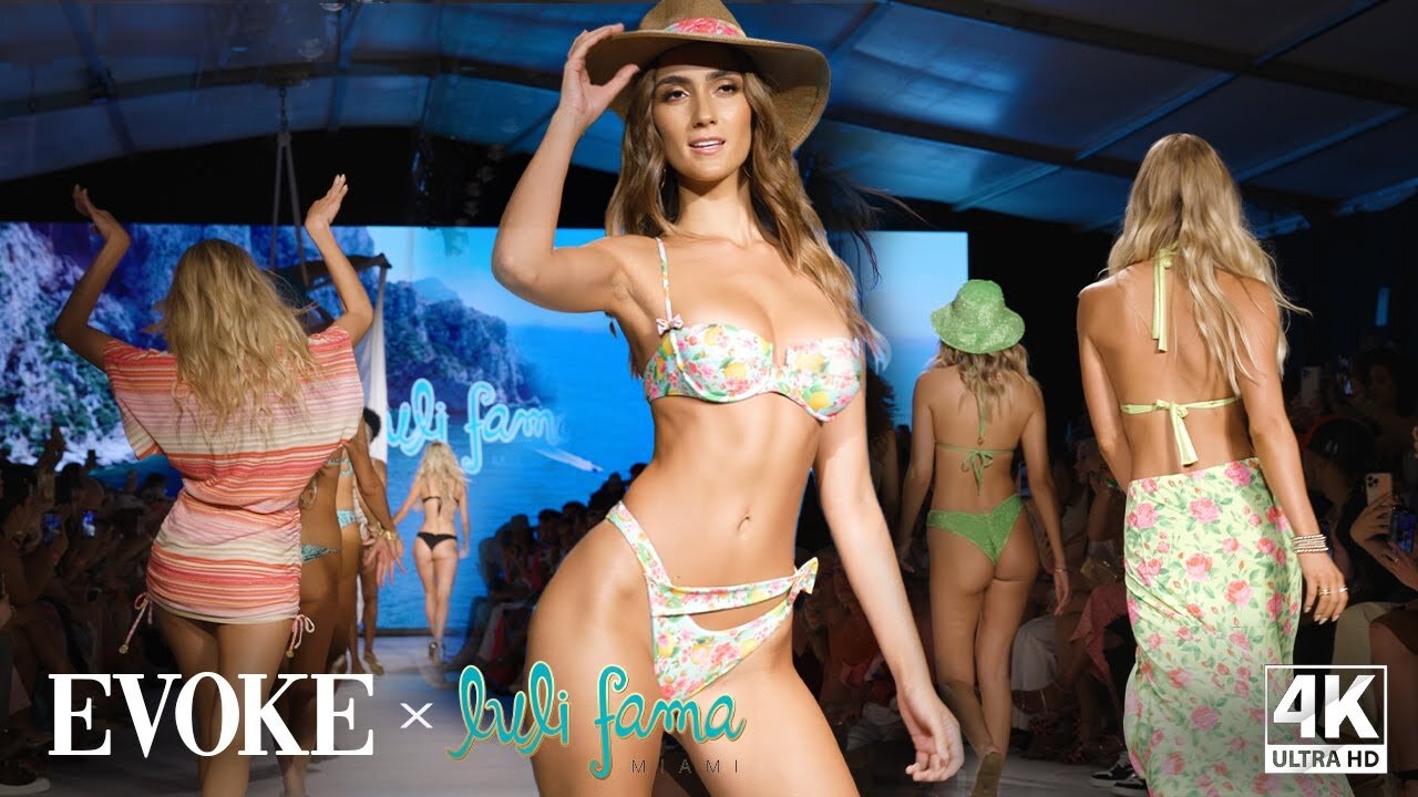 Luli Fama in Ultra 4K (FULL UNCUT SHOW) | EVOKE x Miami Swim Week