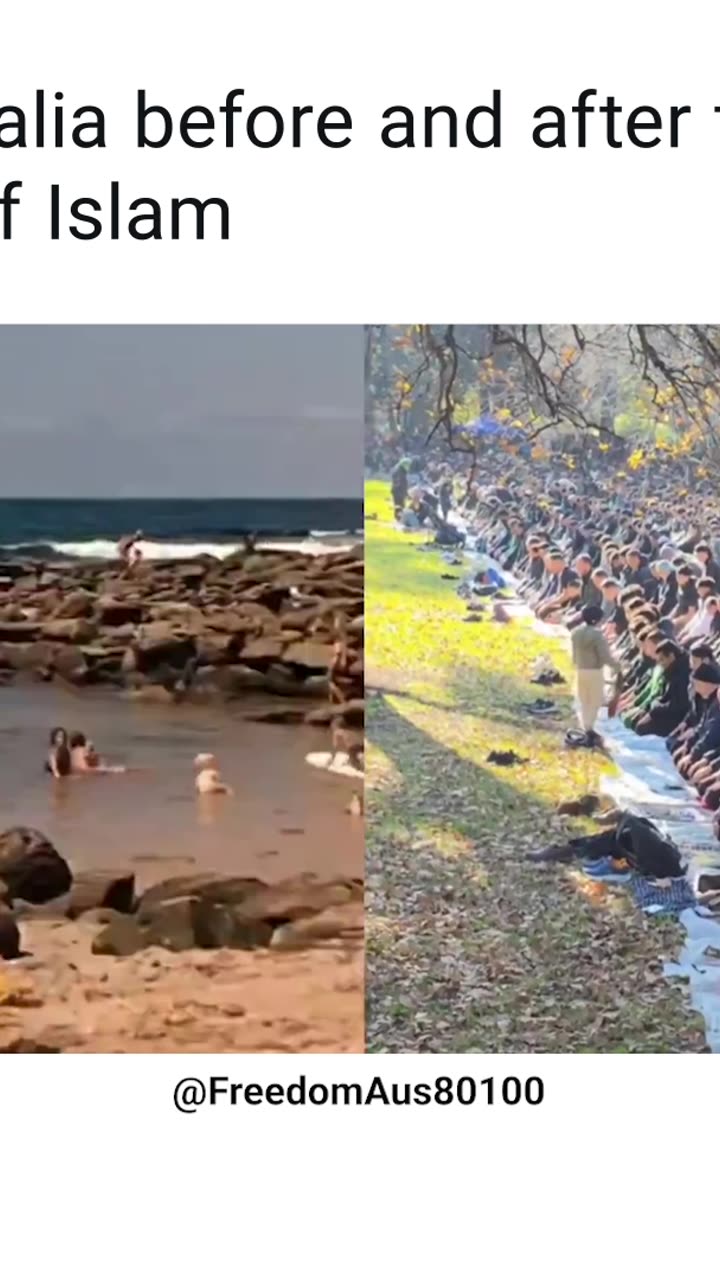 Australia before vs after Islamic migration... thumbnail