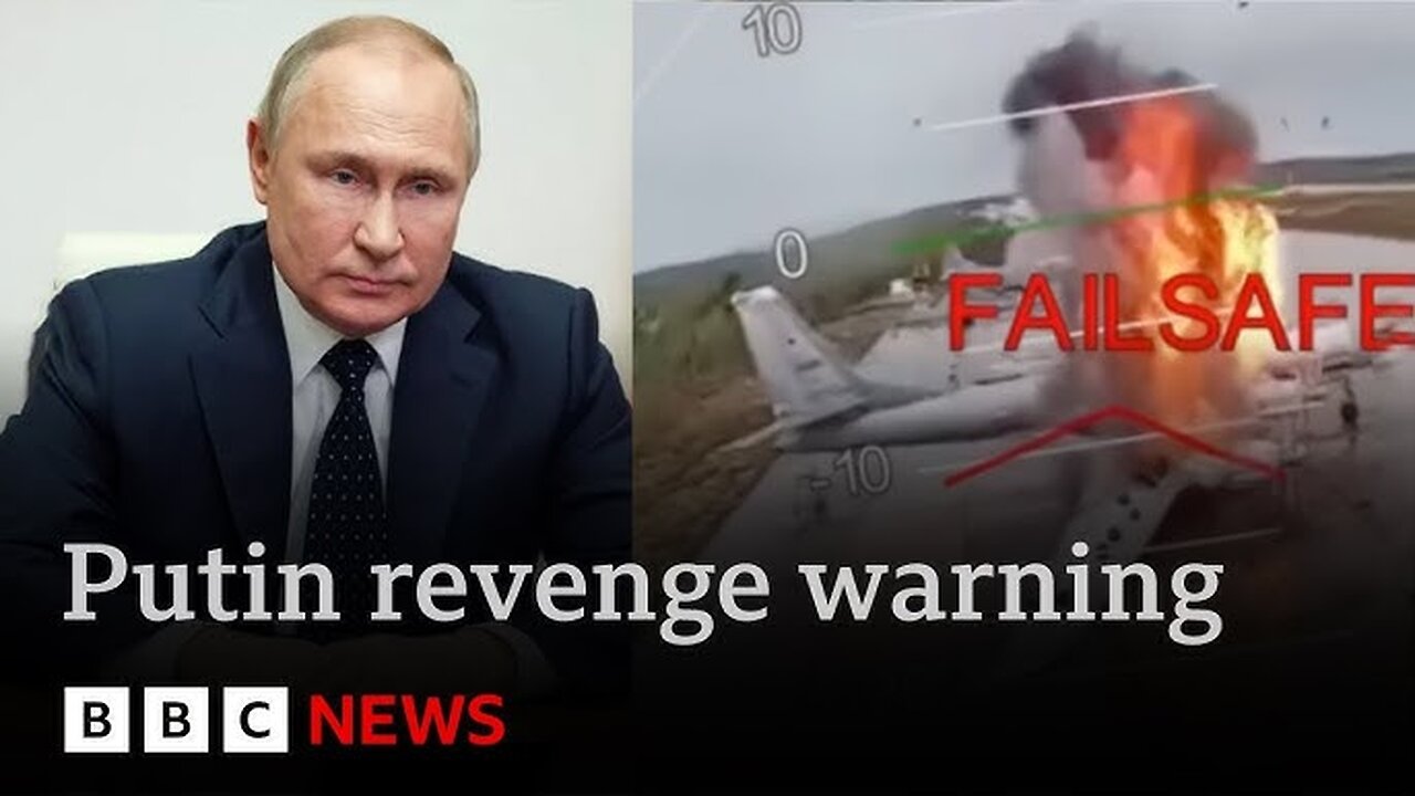 BREAKING: Trump Reveals Putins Vow to Retaliate After Ukraine Drone Strike