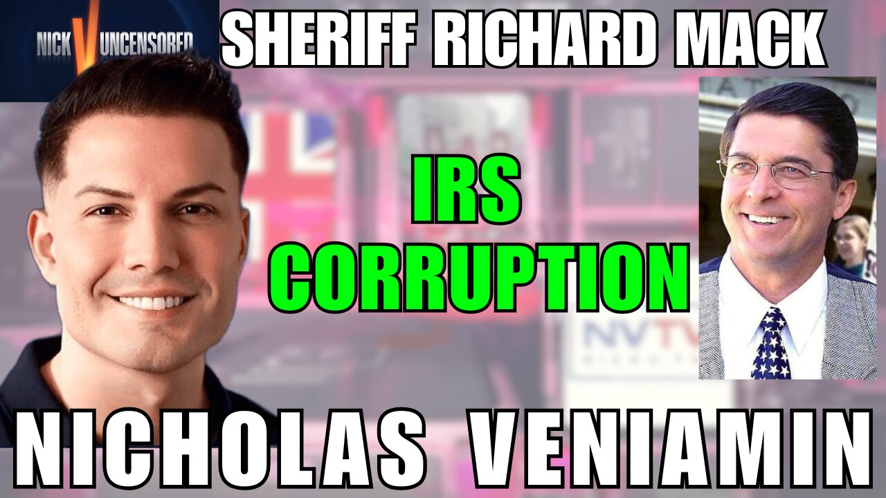 Sheriff Richard Mack: Its Time to Defund the IRS with Nicholas Veniamin!