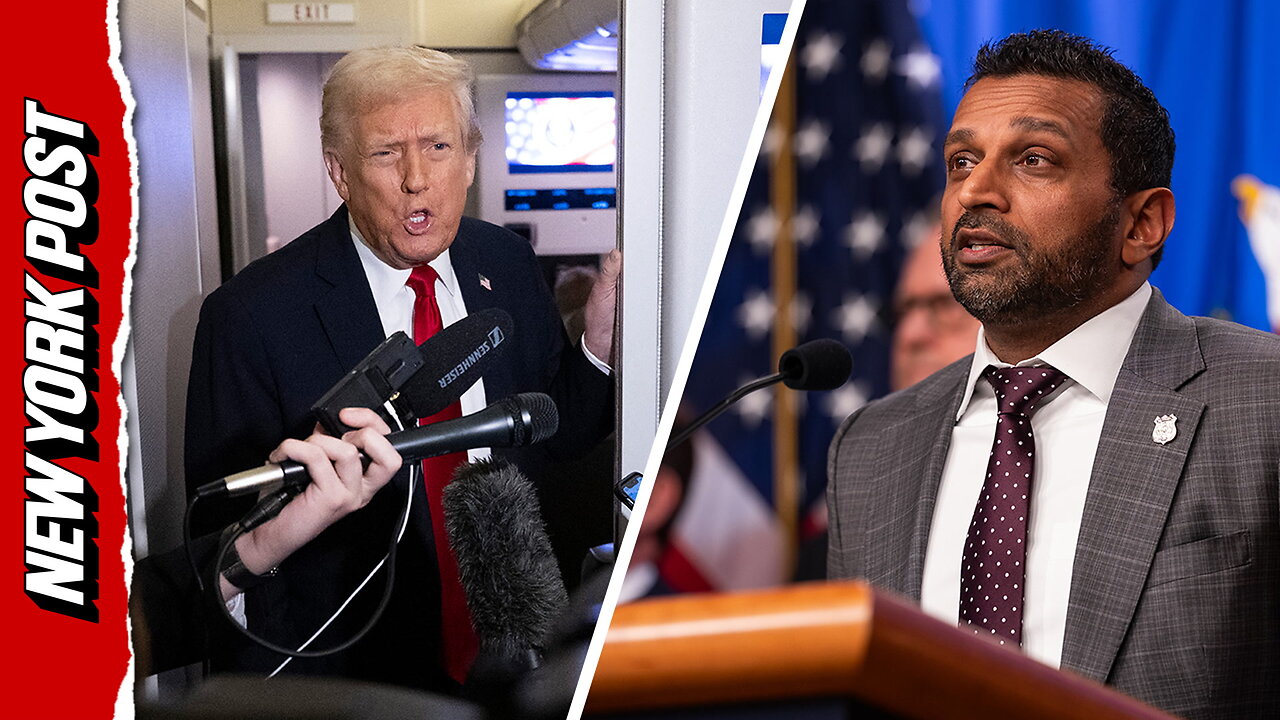 Trump Addresses Report Claiming Hes Considering Ousting FBI Director Kash Patel