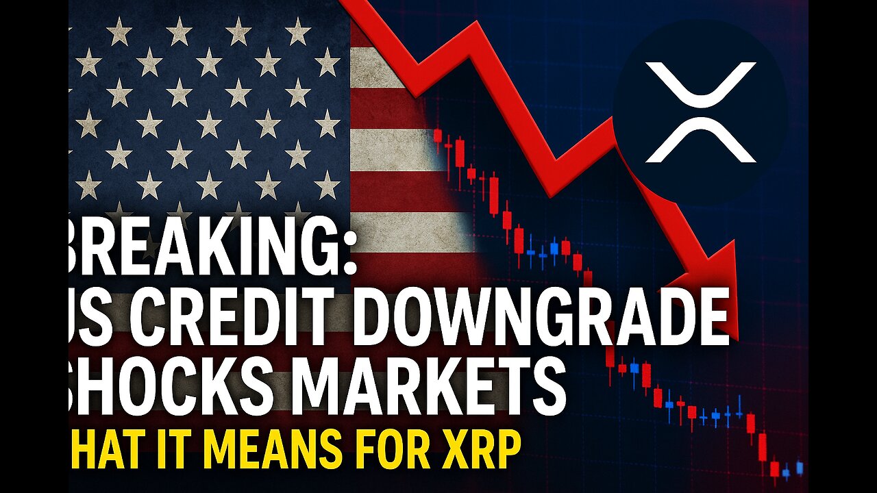 BREAKING: US Credit Downgrade Shocks Markets! What It Means for XRP, Crypto & China Deal News news