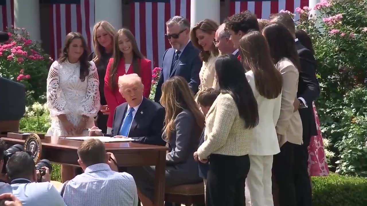 President Donald J. Trump has officially signed the Take It Down Act into law