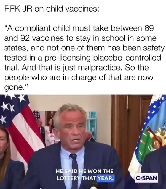 RFK Jr. on child vaccines