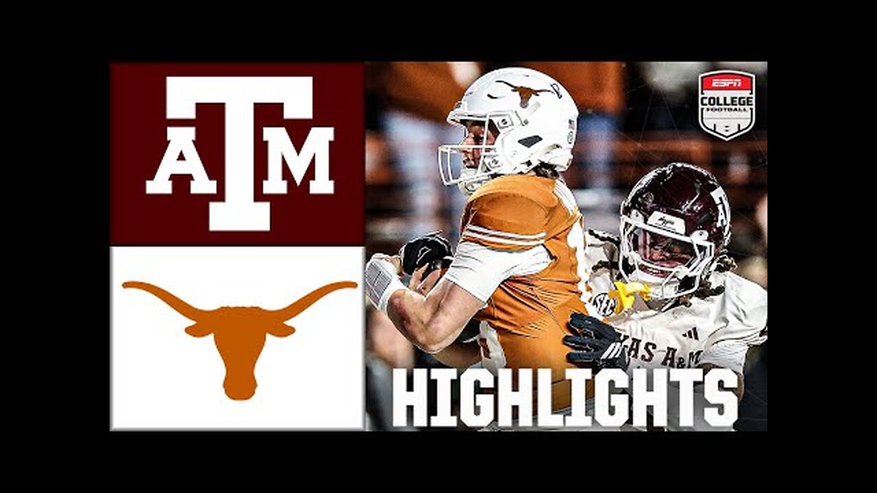 Texas A&M Aggies vs. Texas Longhorns | Full Game Highlights | ESPN College Football