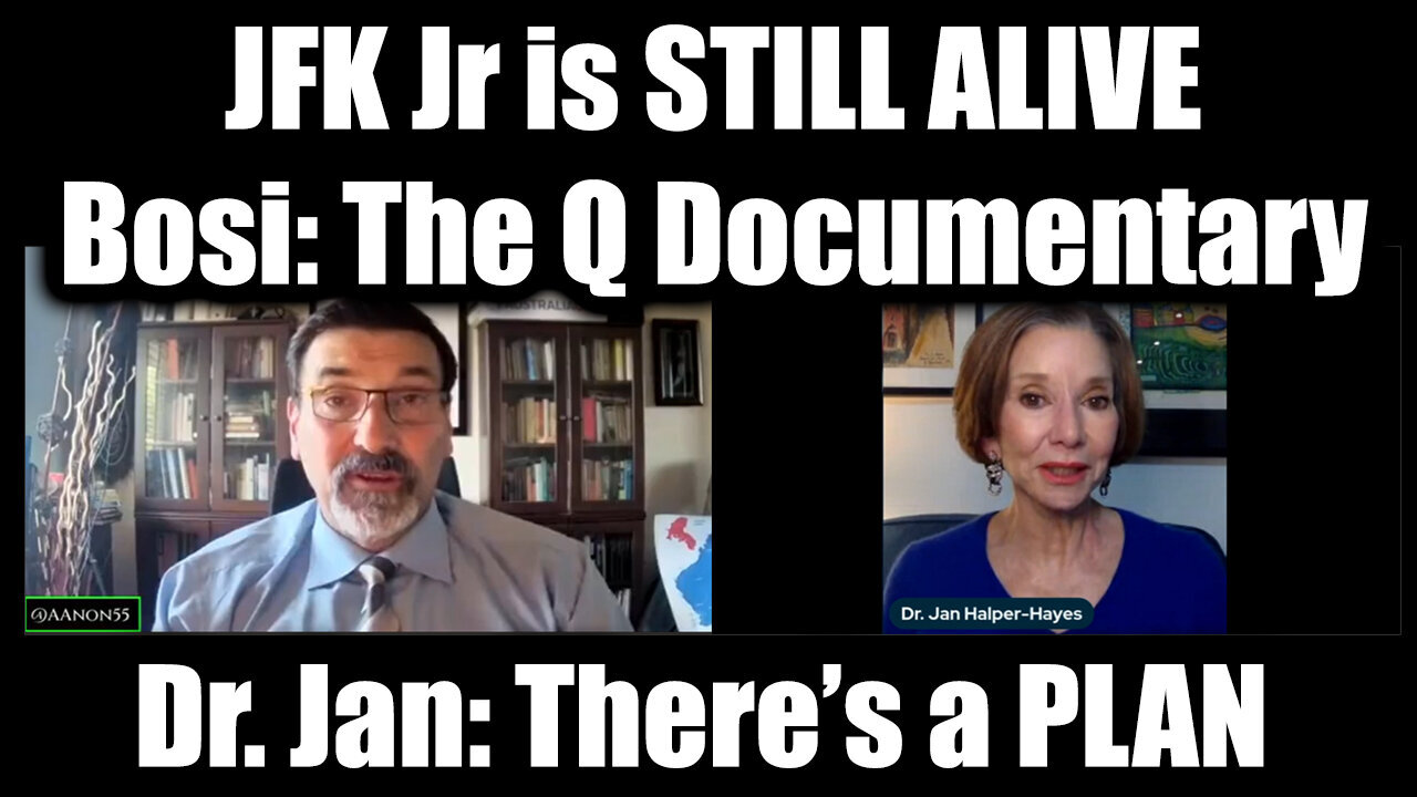 Dr. Jan Halper-Hayes & Riccardo Bosi The Q Documentary: JFK Jr is STILL ALIVE