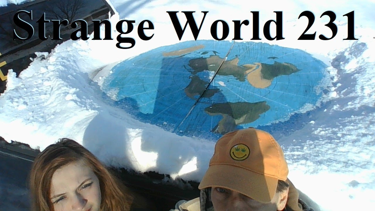 SW231 Strange World New Years Eve talks Flat Earth with industrial vacuum professional β