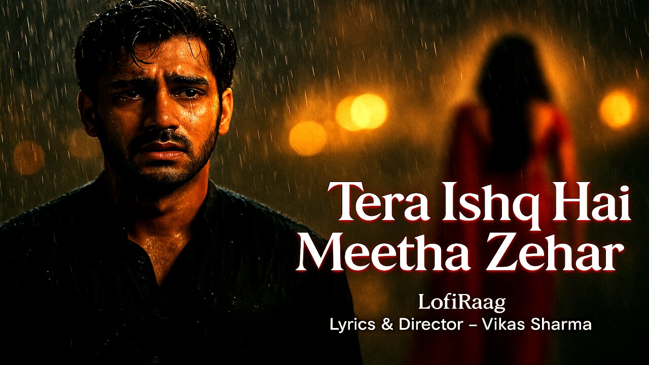 Tera Ishq Hai Meetha Zehar 💔 | Most Romantic Bollywood Love Song 2025 | LofiRaag | Vikas Sharma